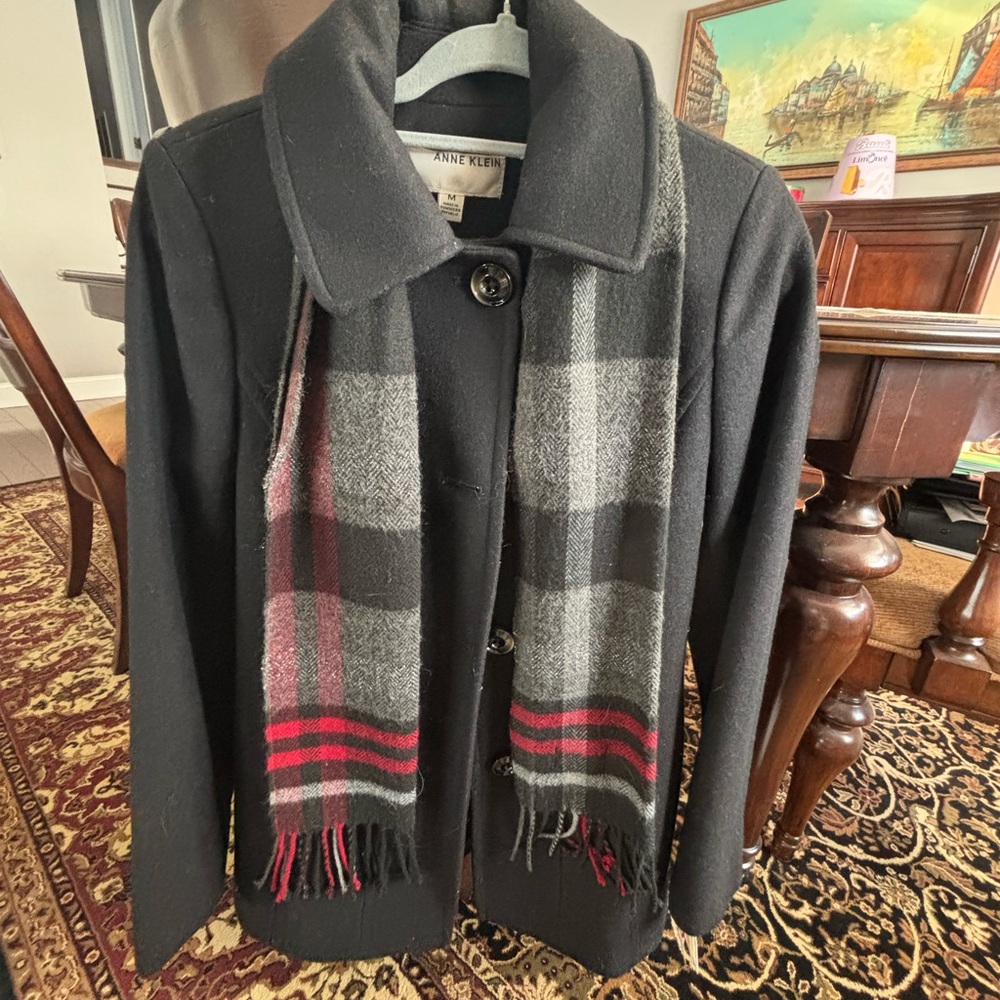 BRAND NEW Anne Klein peacoat for women